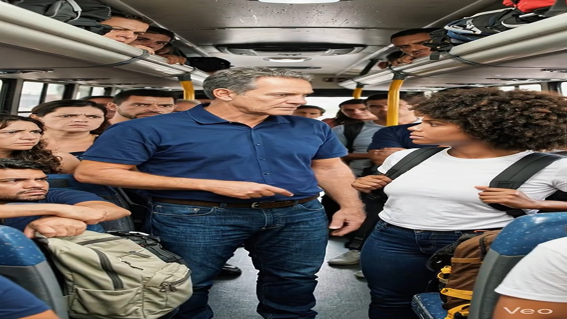 A0107028_USTIÇA NO BRT Ela não se calou diante do racismo!Um momento tenso no transporte público brasileiro onde o preconceito e